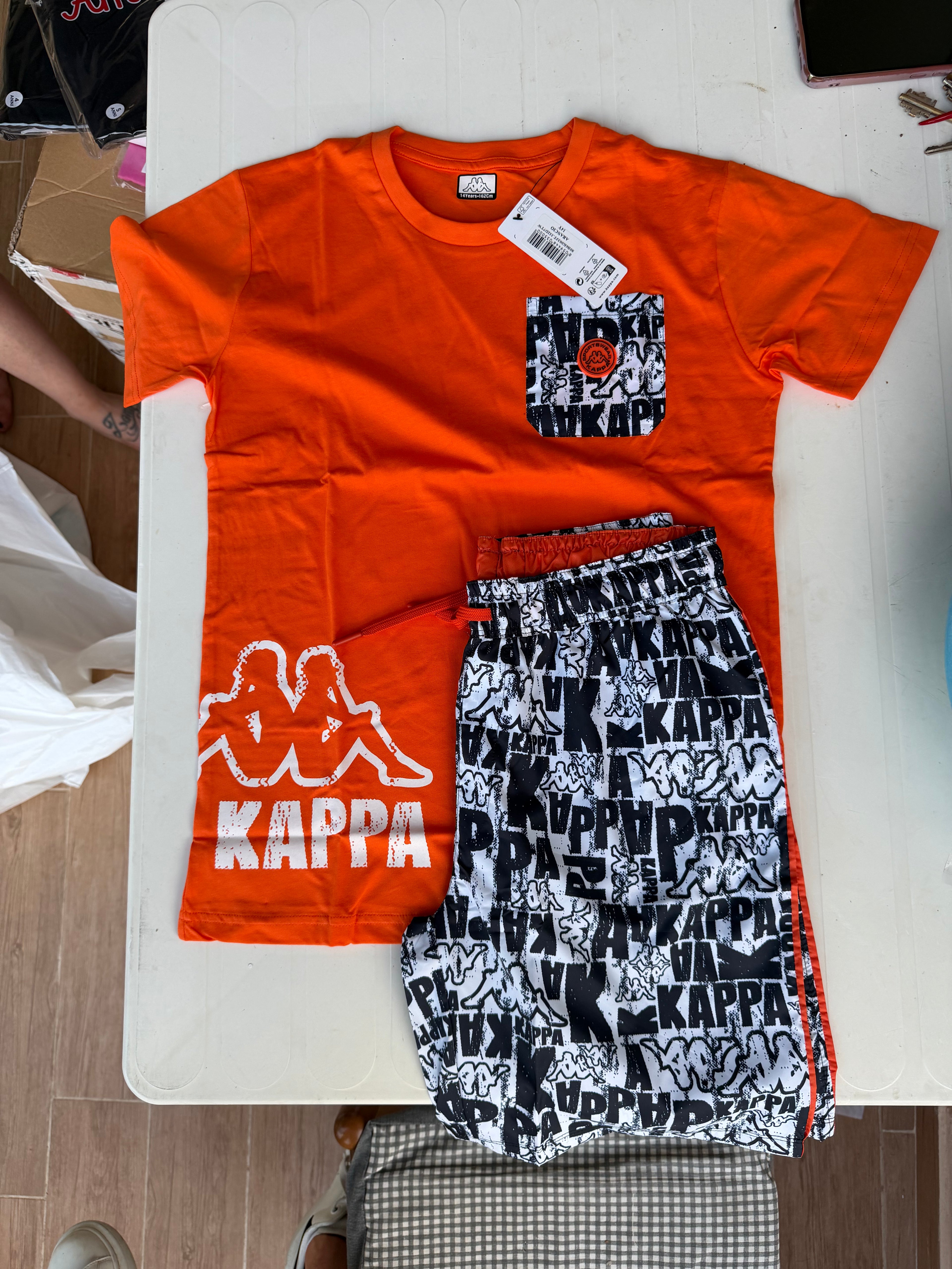 COMPLETO MARE CON COSTUME BIMBO - KAPPA