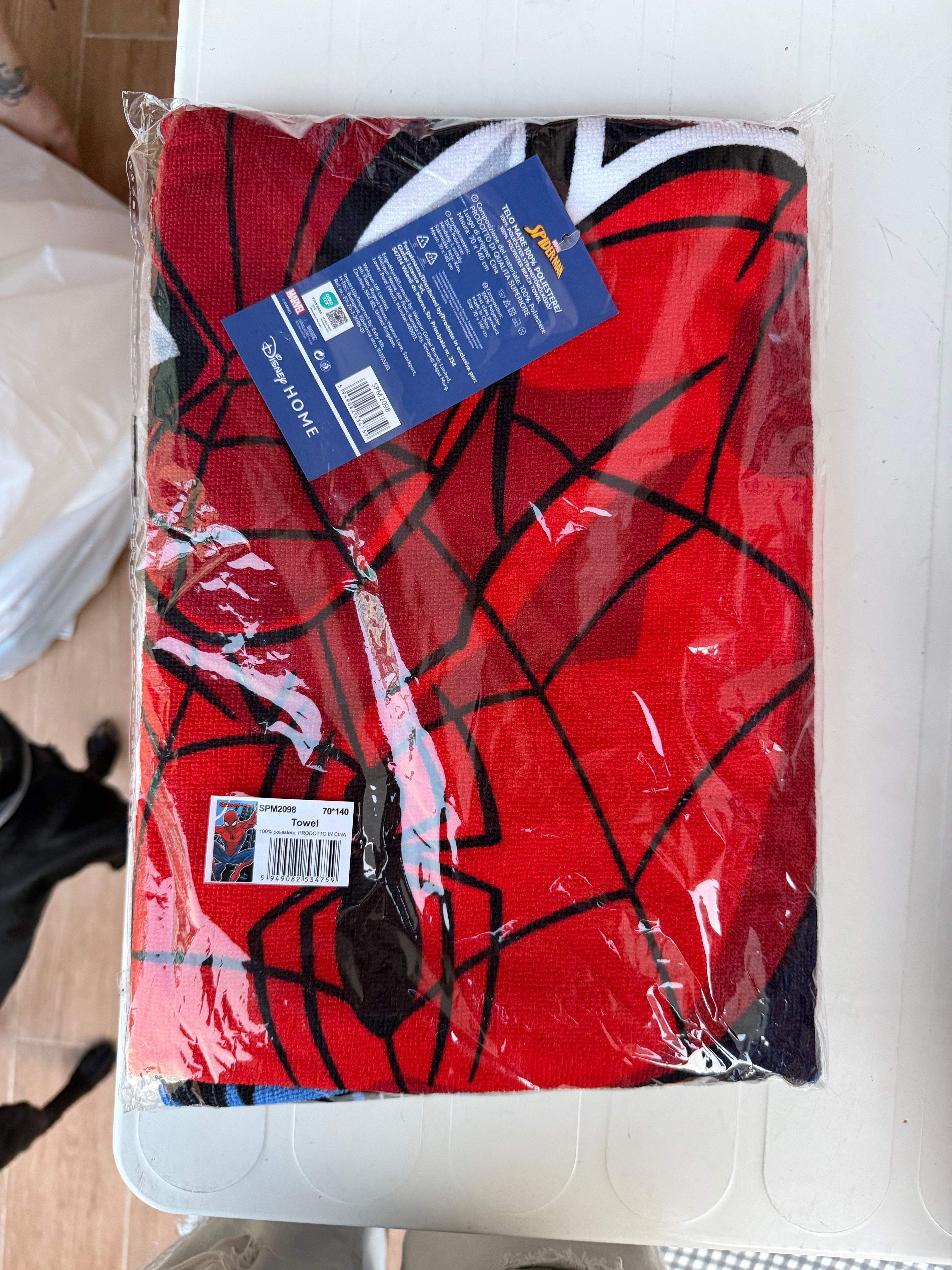 PONCHO MARE SPIDERMAN - DISNEY